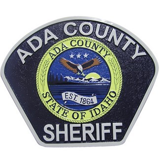Ada County Sheriff Plaque