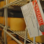 Latest batch of Idiazabal Sheep's Cheese at the farm on Saturday morning